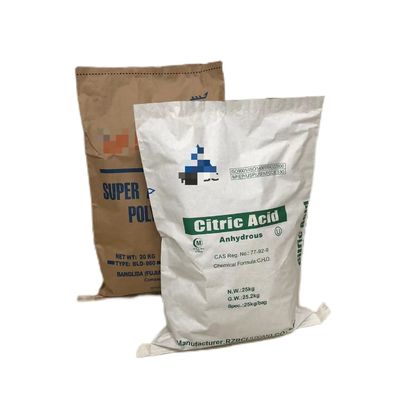 Environmentally Friendly Sewn Open Mouth Multiwall Paper Bags for Customized