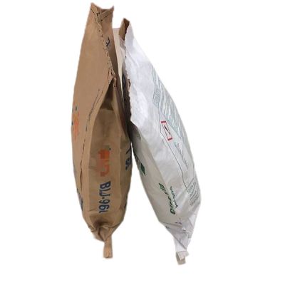 25kg Multiwall Kraft Paper Bags Sewing Moisture Proof