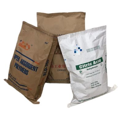 Environmentally Friendly Sewn Open Mouth Multiwall Paper Bags for Food Grade Packaging