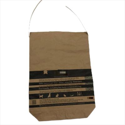 Heavy Duty Multiwall Paper Bag Packaging Specially Designed For Pet Litter