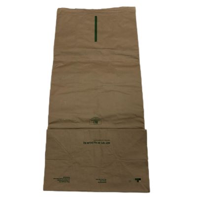 Customized Pinch Bottom Paper Bags for Food Additives Heat Sealed and with trapezoidal mouth
