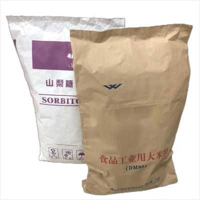 Customized White Brown Multiwall Kraft Paper Bags Printed For Industrial Powder And Granule Packaging