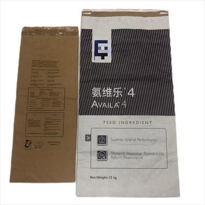 Industrial Kraft Paper Sacks in White Or Brown for Packaging powders and granules