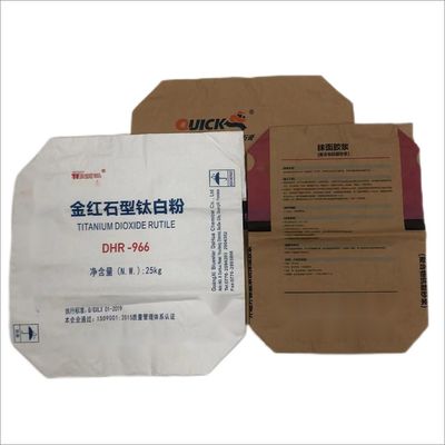 Custom Size Valve Paper Bag for Chemical Industry Packaging Solutions
