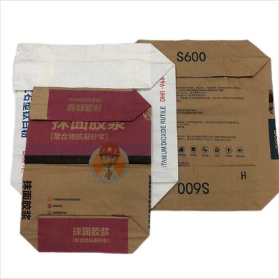 Custom Size Valve Paper Bag for Chemical Industry Packaging Solutions