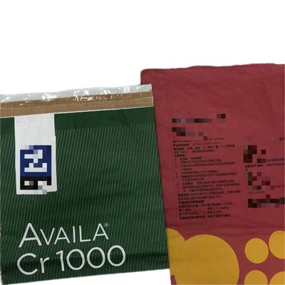 White Or Brown Heat Sealed Paper Bags Customized Thickness Multiwall Kraft Paper Bags