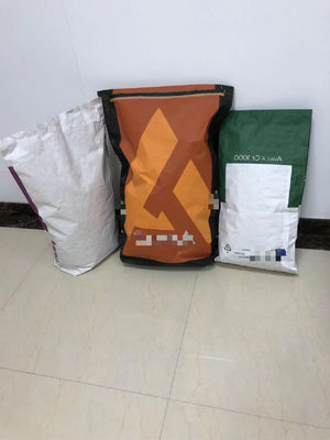 Eco Friendly Industrial Paper Bags With Pinch Bottom Adhesive Sealing And Custom Size For Food Packaging