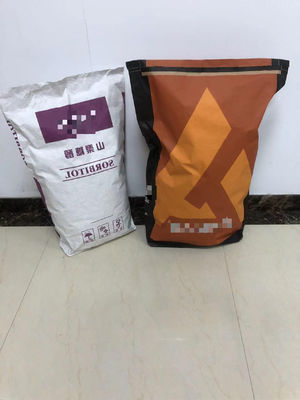 Eco Friendly Industrial Paper Bags With Pinch Bottom Adhesive Sealing And Custom Size For Food Packaging