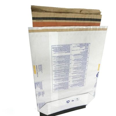 Customizable Recycled Heat Sealed Multiwall Paper Bag For Food Packaging