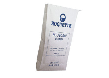 Recyclable Flat Bottom Paper Bags Hygienic Packaging Multilayer Paper Bags Pollution Free