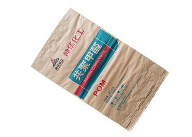 Hot Glue Seal Multilayer Paper Bags Good Stability Durable Multi Wall Paper Sacks