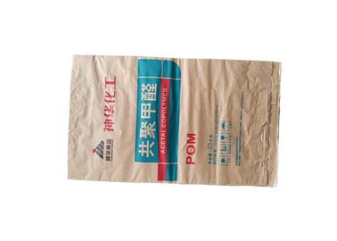 Hot Glue Seal Multilayer Paper Bags Good Stability Durable Multi Wall Paper Sacks
