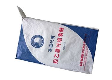 Chemical Powder Packing Valve Paper Bags  Durable  Multilayer Flat Bottom Paper Bags