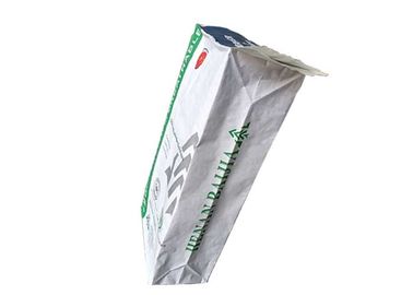 Chemical Powder Packing Valve Paper Bags  Durable  Multilayer Flat Bottom Paper Bags