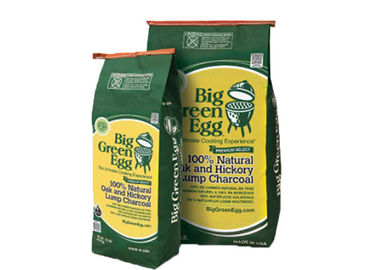 Color BBQ Charcoal Bags Kraft Paper Sack Packaging Wholesale Hot Seal Sewn Brown Paper
