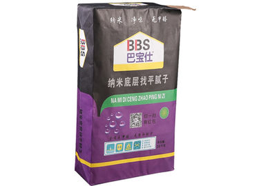PE Lamination Heavy Duty Kraft Paper Bags Customized Size And Logo 7 Color Printing