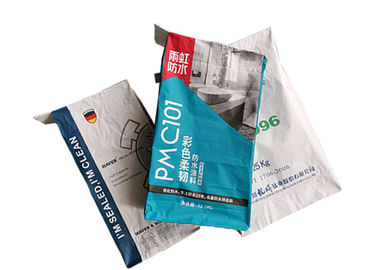Large Empty White Kraft Paper Bags Water Proof  Chemical Materials Powder Packaging
