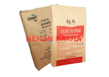Virgin Paper Brown Kraft Paper Bag  Multilayer Paper Bags 60g-120g/M2 Wear Resistant