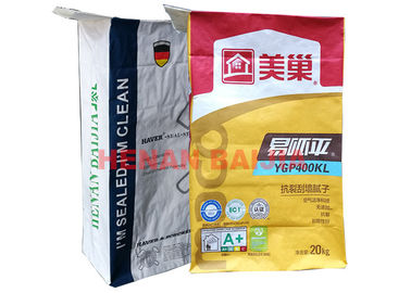 Anti Moisture Industrial Paper Bags With Ultrasonic Sealable Valve Wear Resistant
