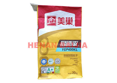 Anti Moisture Industrial Paper Bags With Ultrasonic Sealable Valve Wear Resistant