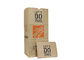 Open Mouth Multiwall Kraft Paper Bags , Degradable Garbage Bag Folding Packaging