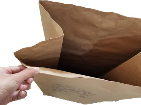 2 Layers Self Standing Kraft Multiwall Paper Bags