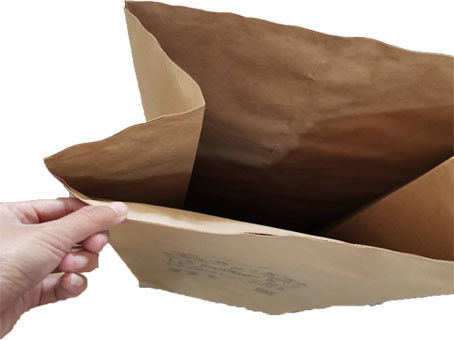 MoistureProof Yard Waste 300mm Lawn And Leaf Bag With Logo