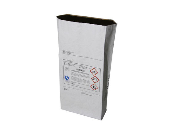 Square Bottom 70g/m2 Biodegradable Kraft Paper Bag For Packaging Corn Starch