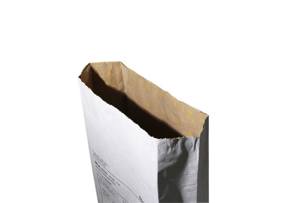 Square Bottom 70g/m2 Biodegradable Kraft Paper Bag For Packaging Corn Starch