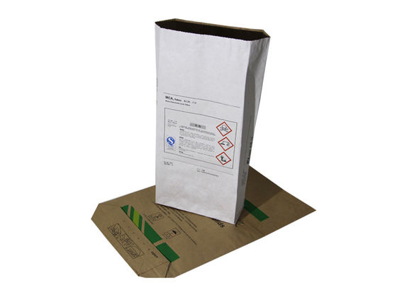 Square Bottom Custom Printing Biodegradable Paper Bag For Packaging Corn Starch