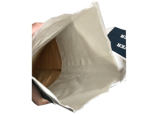 Valve Mouth 25Kg Multilayered Kraft Paper Bag For White Carbon Black Silica
