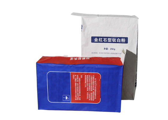 120g/M2 Kraft Paper Pasted Valve Bags Cement Packaging Bags For Gypsum Plaster