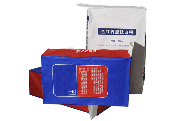 25 KG 50 KG Dry Mortar Multiwall Kraft Paper Bags Industrial Packing Using Paper Bag