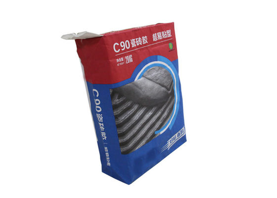 Large Size Large Capacity 70g/m2 Multiwall Kraft Paper Bags Putty Powder Valve Sack