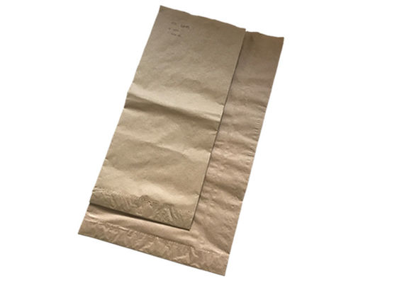 Custom Size Recycled Kraft Paper Bags 20kg 25kg Pasted Multiwall Paper Bags