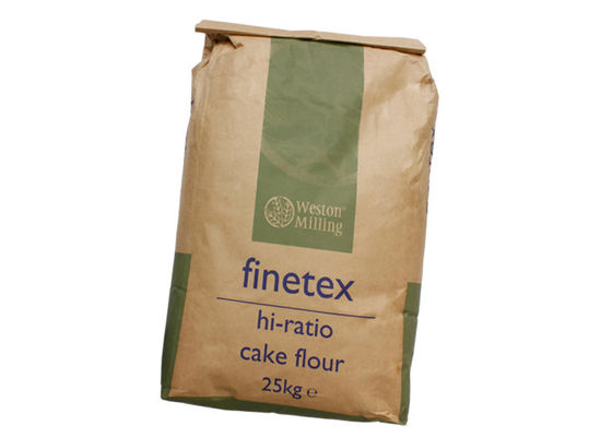 25kg Custom Logo Paper Poultry Feed Bag For Dog Feed Cat Litter Seed