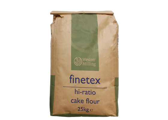 Dog Cat Litter Animal Feed Seed 25kg Paper Feed Bags Flexo Printing