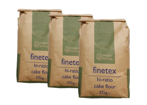 Dog Cat Litter Animal Feed Seed 25kg Paper Feed Bags Flexo Printing