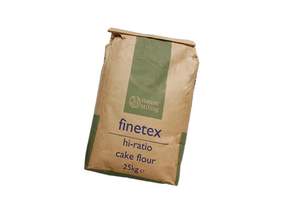 2 Layer Multiwall Kraft Paper Bags Dog Feed Cat Litter Packing