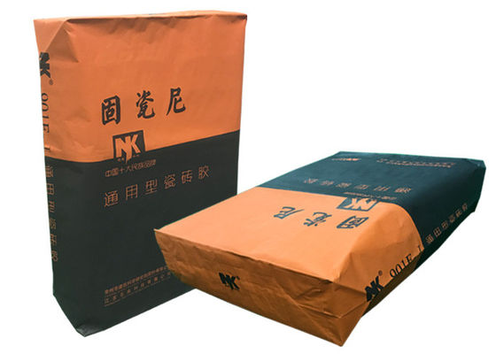 Building Industrial Multi Layer Paper Bags For Putty Powder 15kg 20kg 25kg