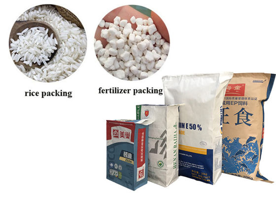 10kg 20kg 25kg 50kg Industrial Use Valve Craft Paper Bags For Food Feed Stuff