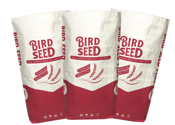 Multiwall 25kgs Kraft Brown Paper Bags 2 Layers / 3 Layers