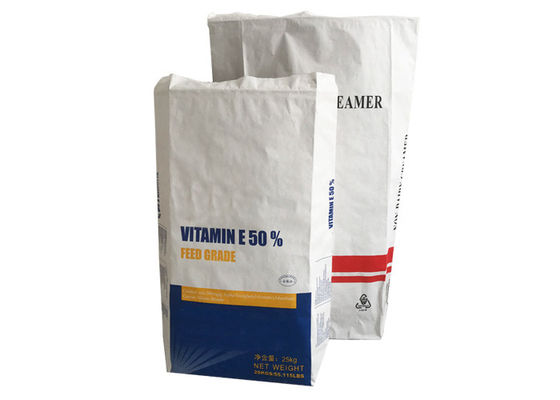 Multiwall 25kgs Kraft Brown Paper Bags 2 Layers / 3 Layers