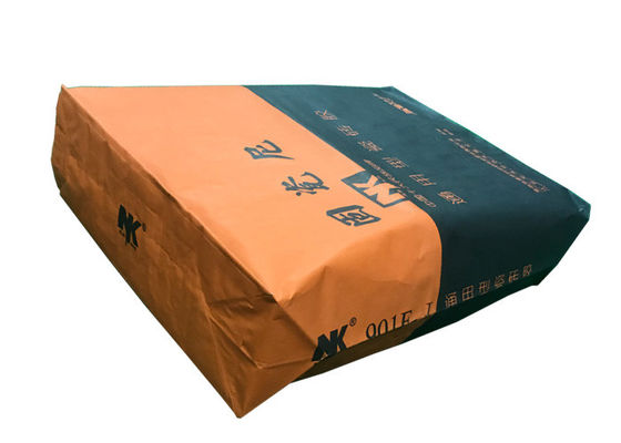 25kg 10kg 20kg Kraft Paper Sack Chemical Building Material Food Flour Grain Tile Adhesive