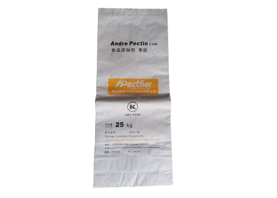 25kg 20kg Multiwall Paper Bags Animal Feed Packaging Paper Bag For Cattle Feed