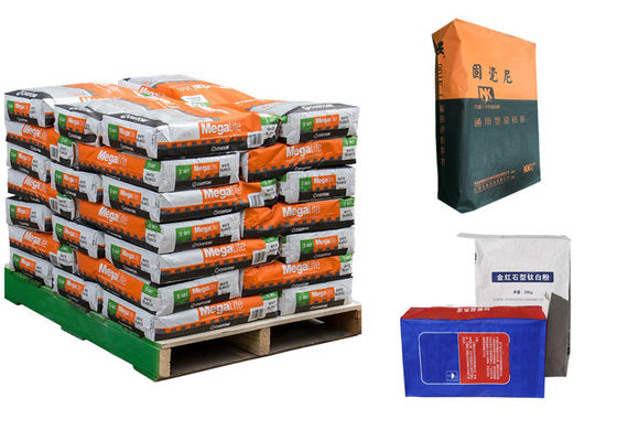 Bread Flour Bags Food Grade Pasted White Kraft Paper Sack White Brown 2 Ply Paper Flour Bags