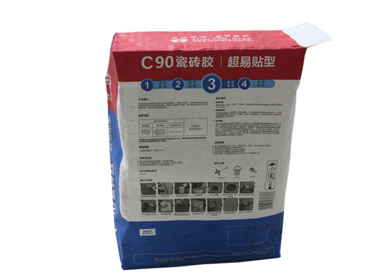25kg Industrial Multi Wall Paper Sacks 20kg 25kg Kraft Paper Cement Bags PLA Lamination