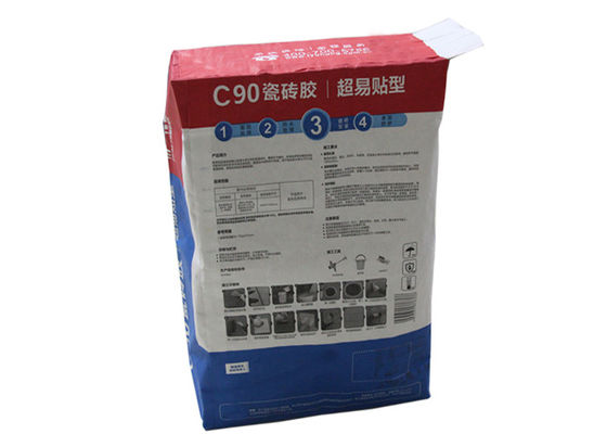 25kg Kraft Paper Valve Cement Packaging Bags 50kg Kraft Paper Cement Paper Bag