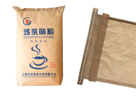 Industrial Paper Bag Multiwall Paper Bags For Packaging Polyvinyl Alcohol