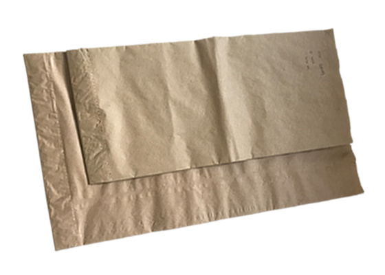 Large Capacity Heat Sealed Paper Bags With PE Liner 1-3 Layers 25kg 20kg Load Bearing